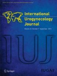 The use of midurethral sling in the correction of low-stage cystoceles: a prospective randomized trial