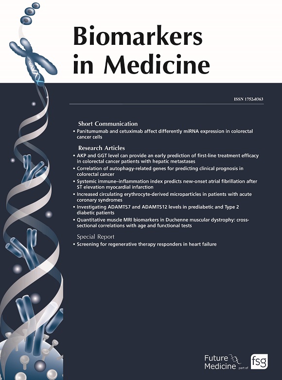 Biomarkers: paving the way for diagnosis, prognosis and disease monitoring. Welcome to Volume 18