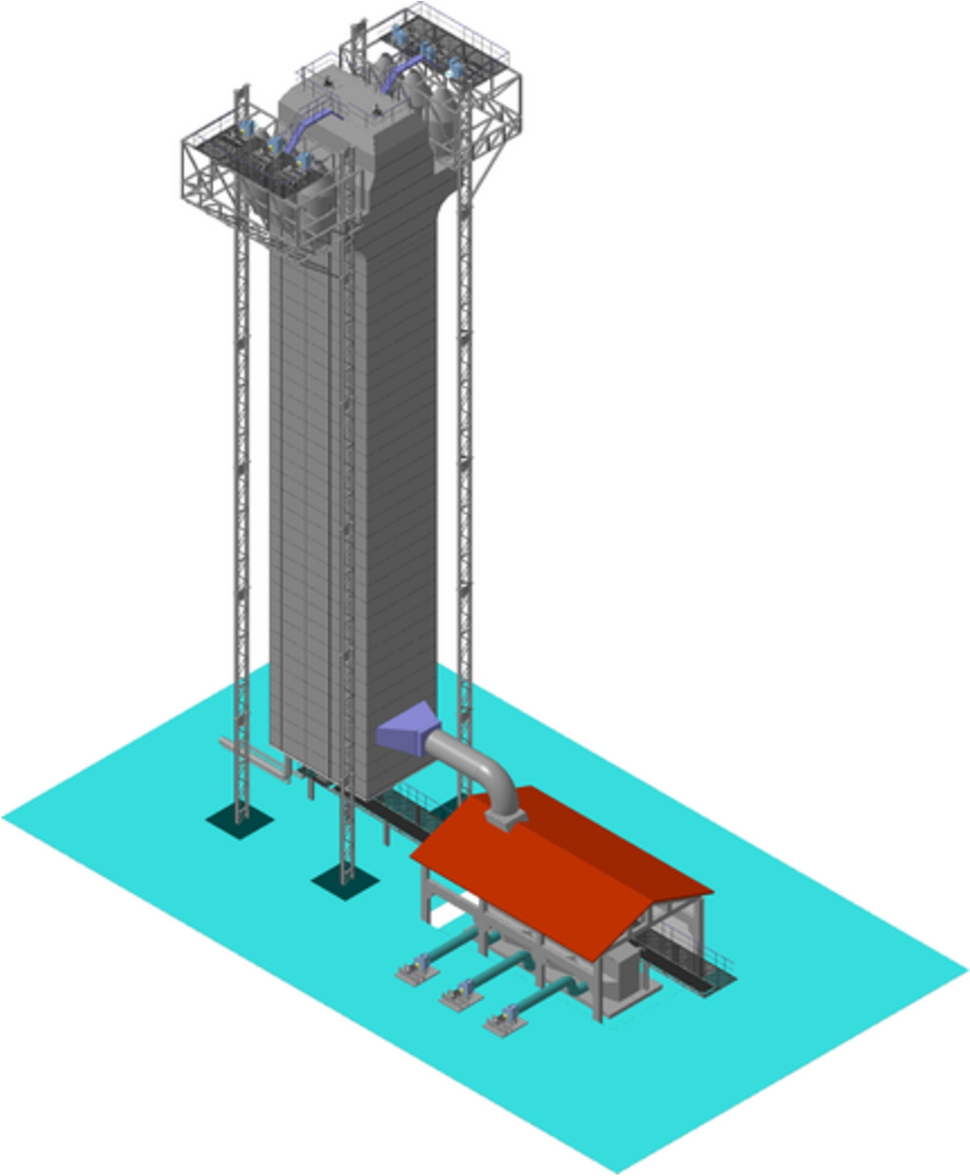 Design basics of compact unit for obtaining ammonium nitrate with nanoporous structure