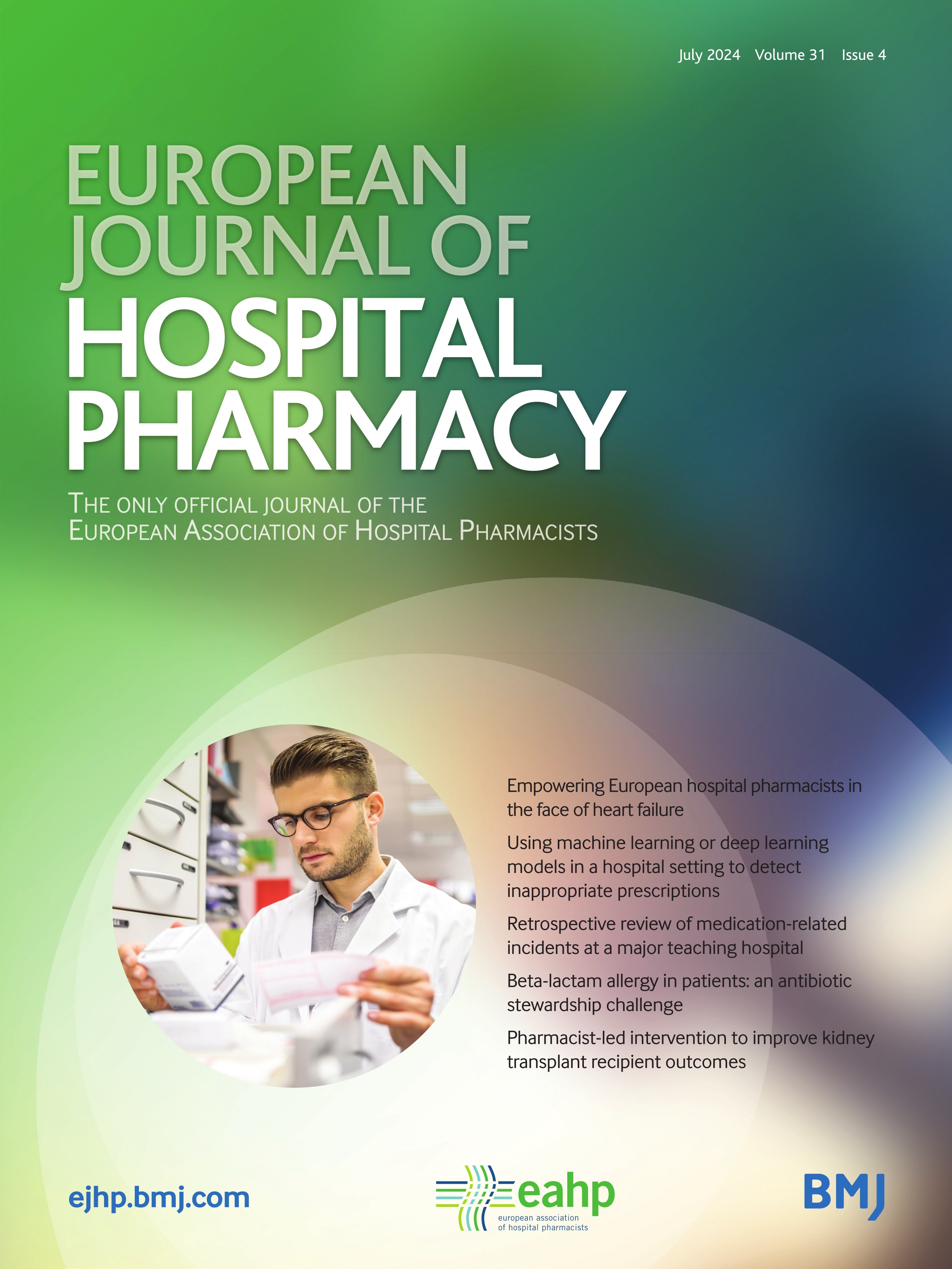 Hospital pharmacy workforce