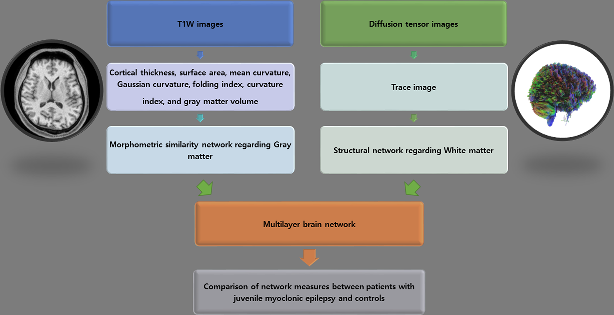 Multilayer network analysis in patients with juvenile myoclonic epilepsy