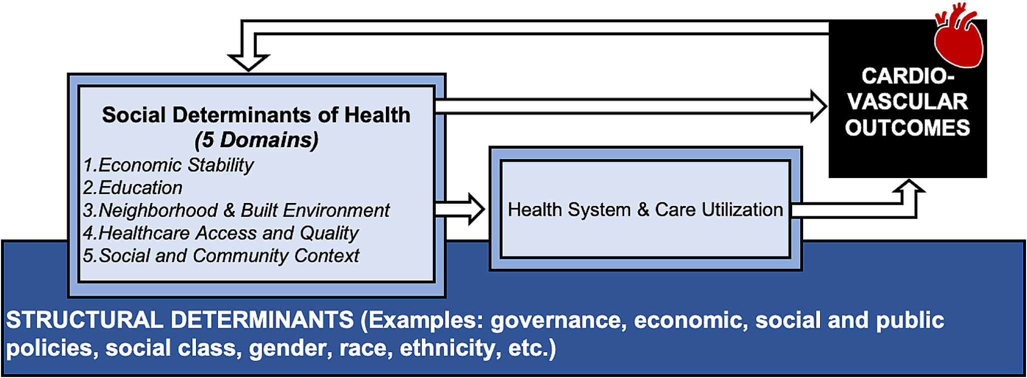 The Role of Social Determinants of Health in Atherosclerotic Cardiovascular Disease