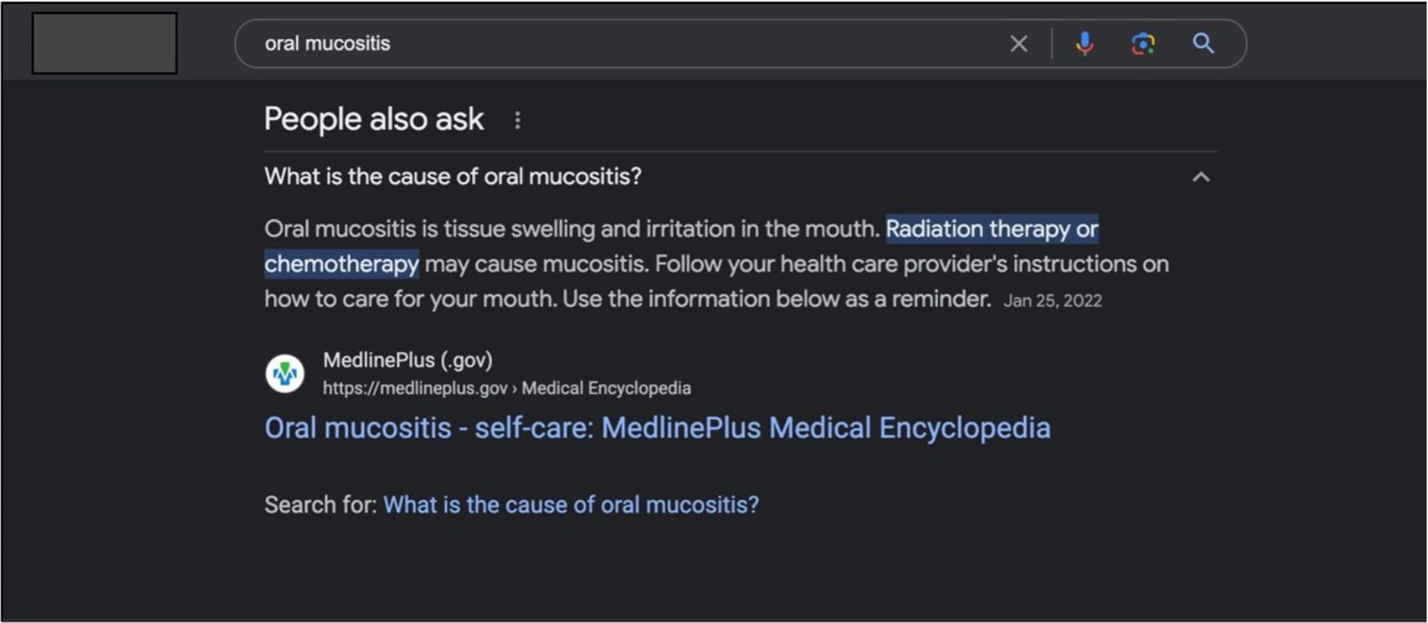 Patient education resources for oral mucositis: a google search and ChatGPT analysis