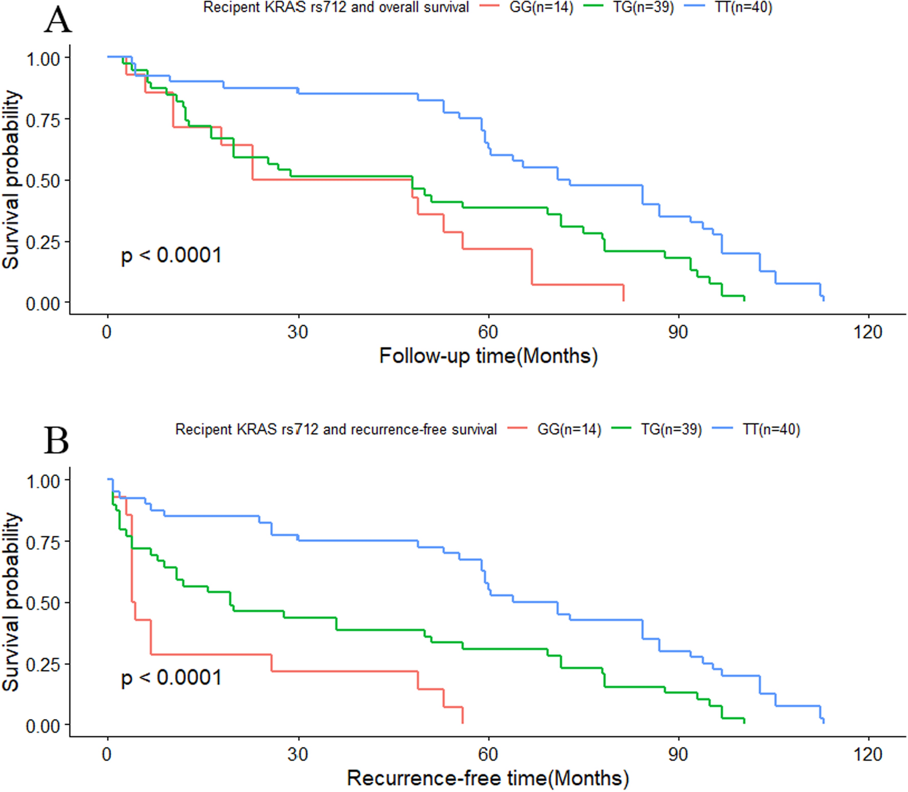 Influence of recipient KRAS gene rs712 polymorphisms on the overall survival rate of hepatocellular carcinoma after hepatic transplantation