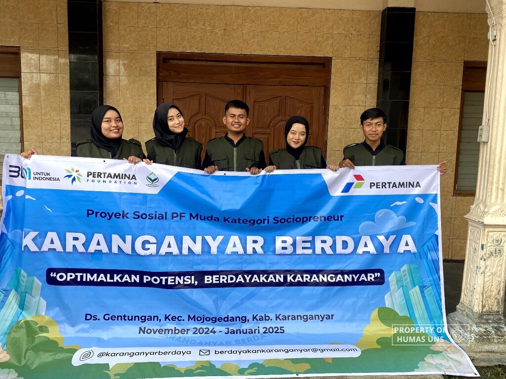 Promoting Farmer Regeneration: UNS Team “Karanganyar Berdaya” Wins Sociopreneur Category in Pertamina Foundation Social Project