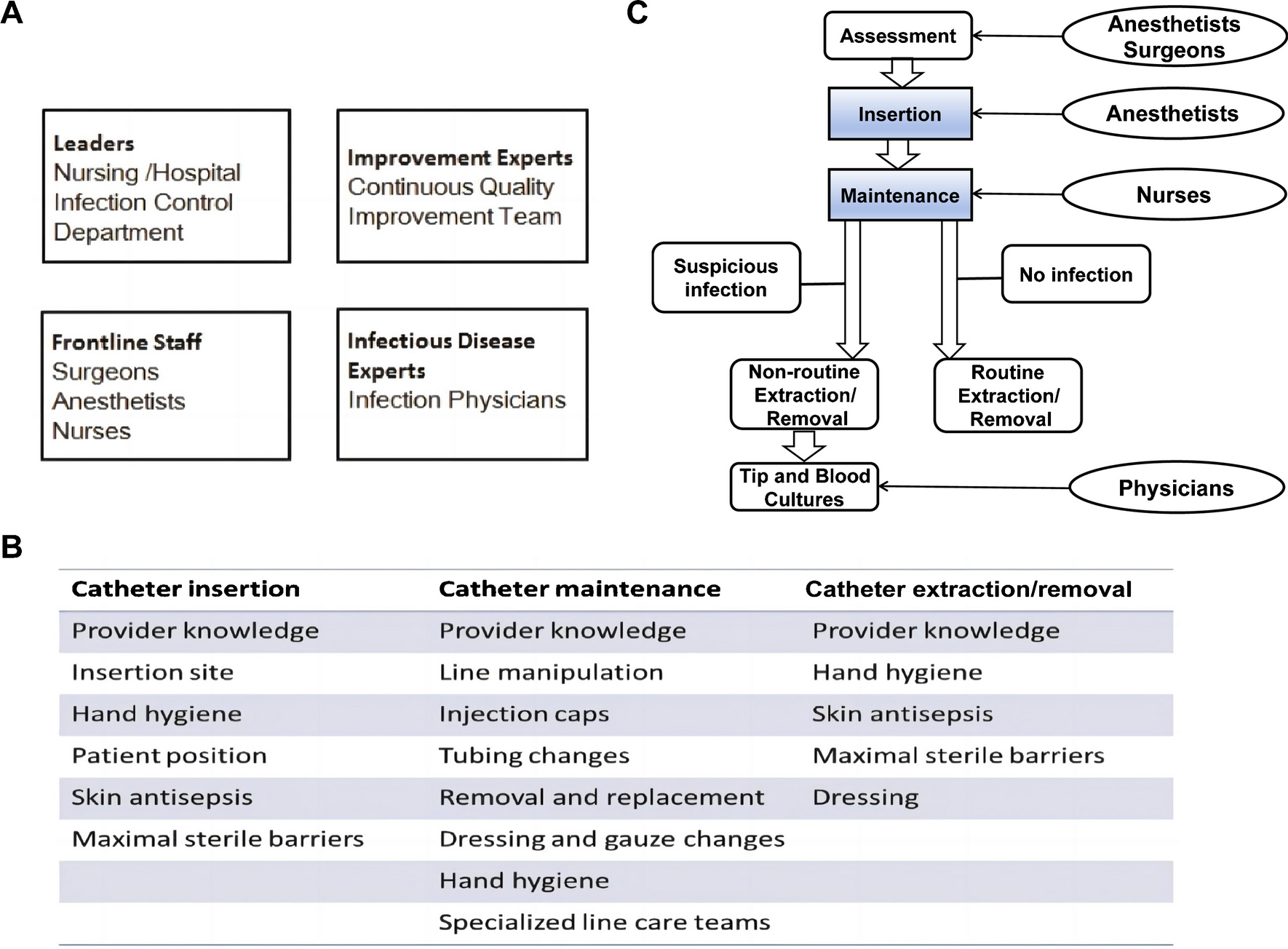 A multidisciplinary comprehensive nursing Management Approach for Catheter-related bloodstream infections