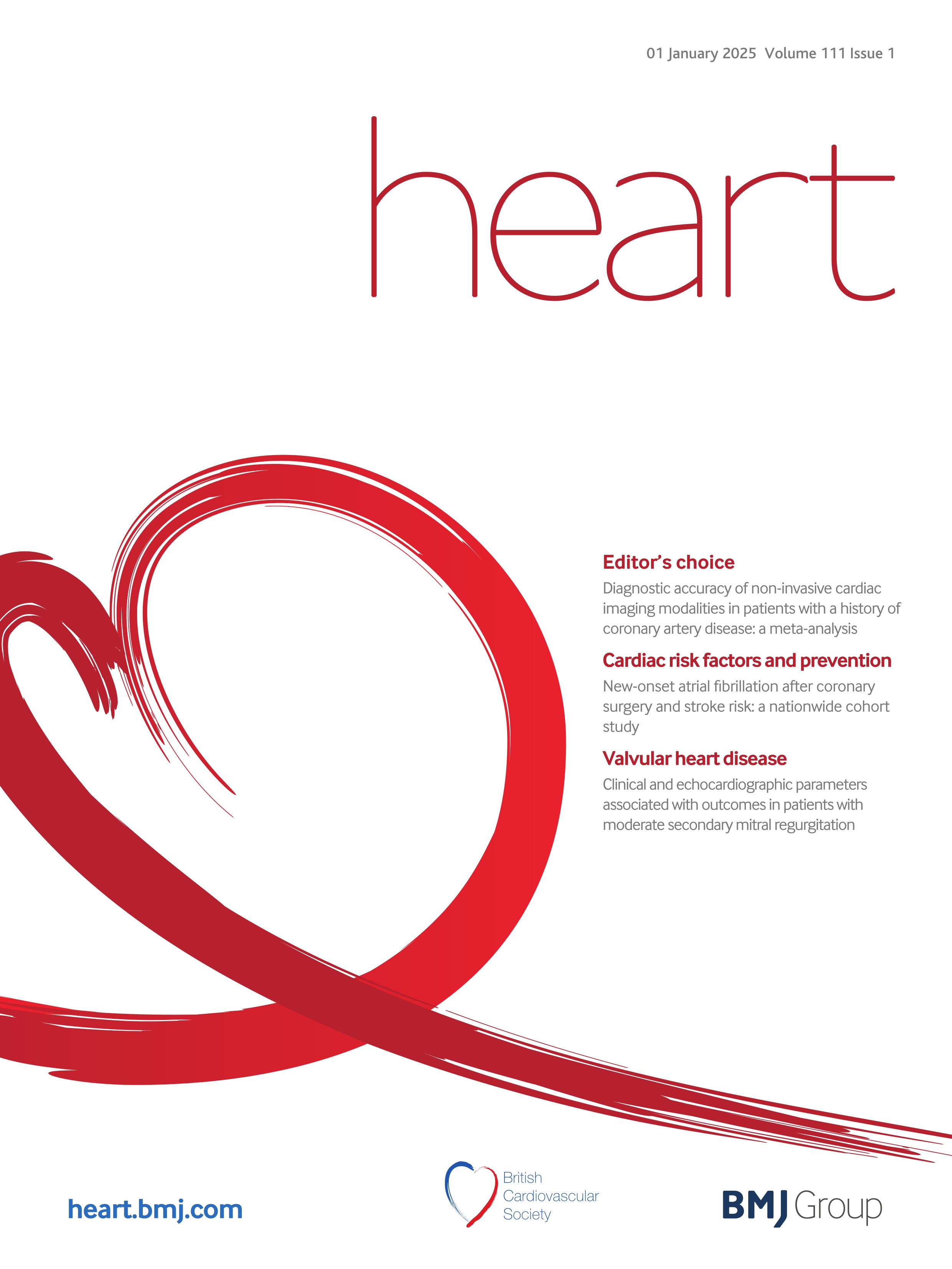 Clinical and echocardiographic parameters associated with outcomes in patients with moderate secondary mitral regurgitation