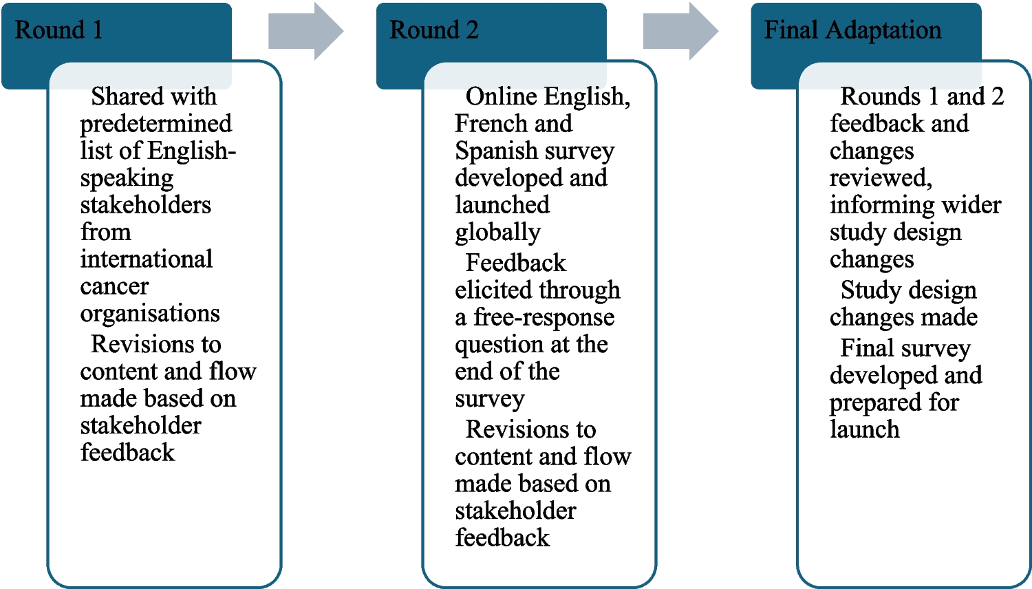Development of a World Health Organization international survey assessing the lived experience of people affected by cancer: outcomes from pilot testing, user feedback, and survey revision