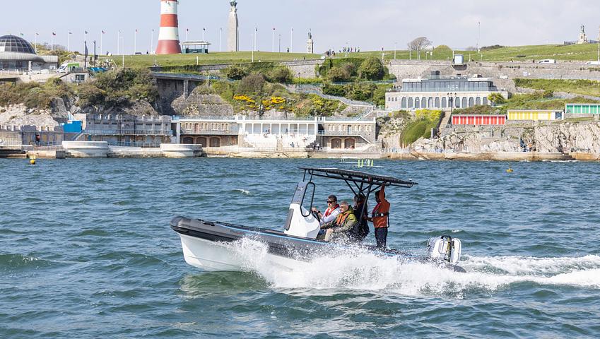 University of Plymouth is first to launch an electric boat