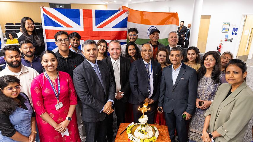 High Commissioner of India visits University of Plymouth