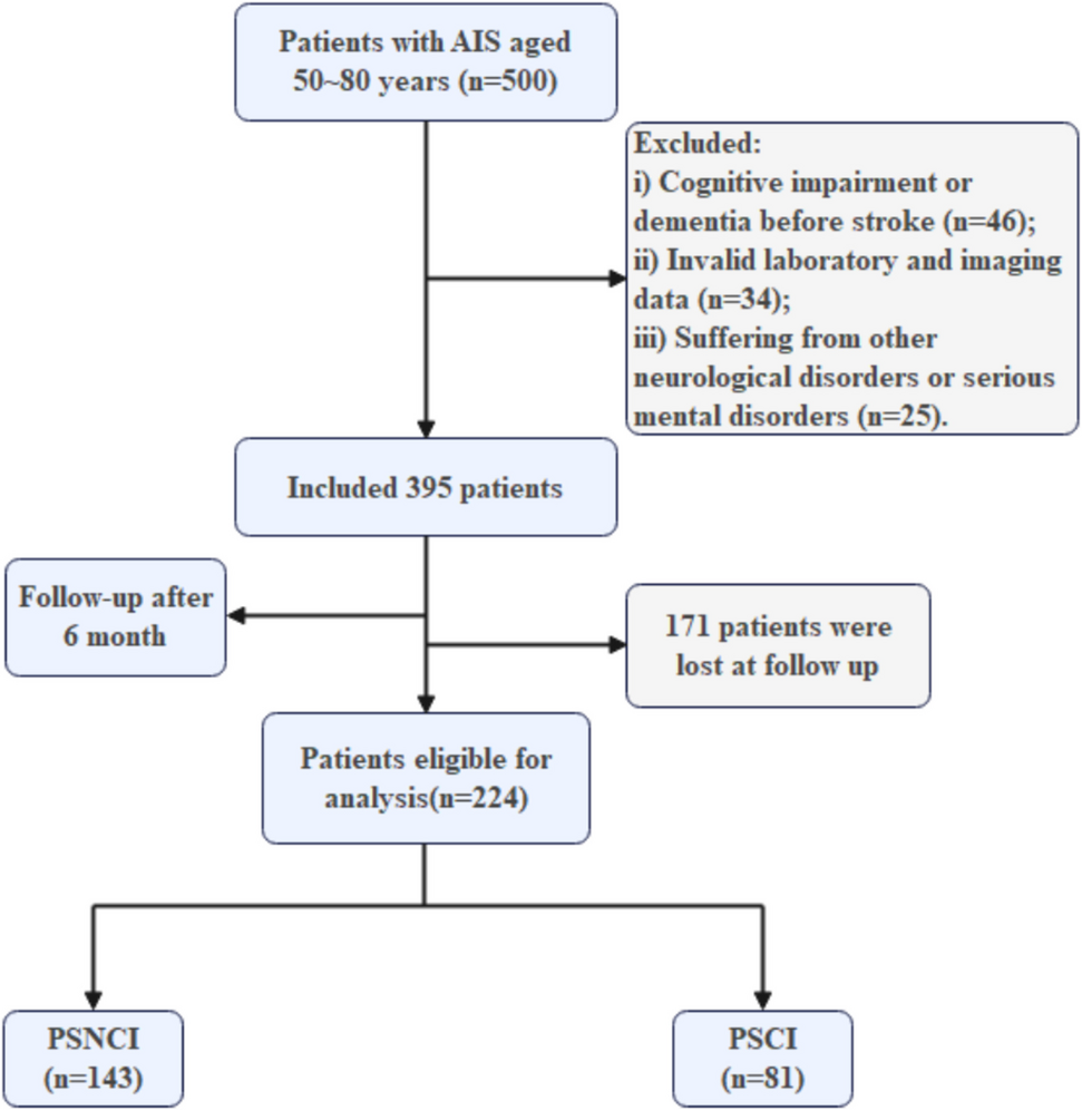 Prediction of Post-Stroke Cognitive Impairment Based on Iron Metabolism Parameters: Results From A Prospective Study
