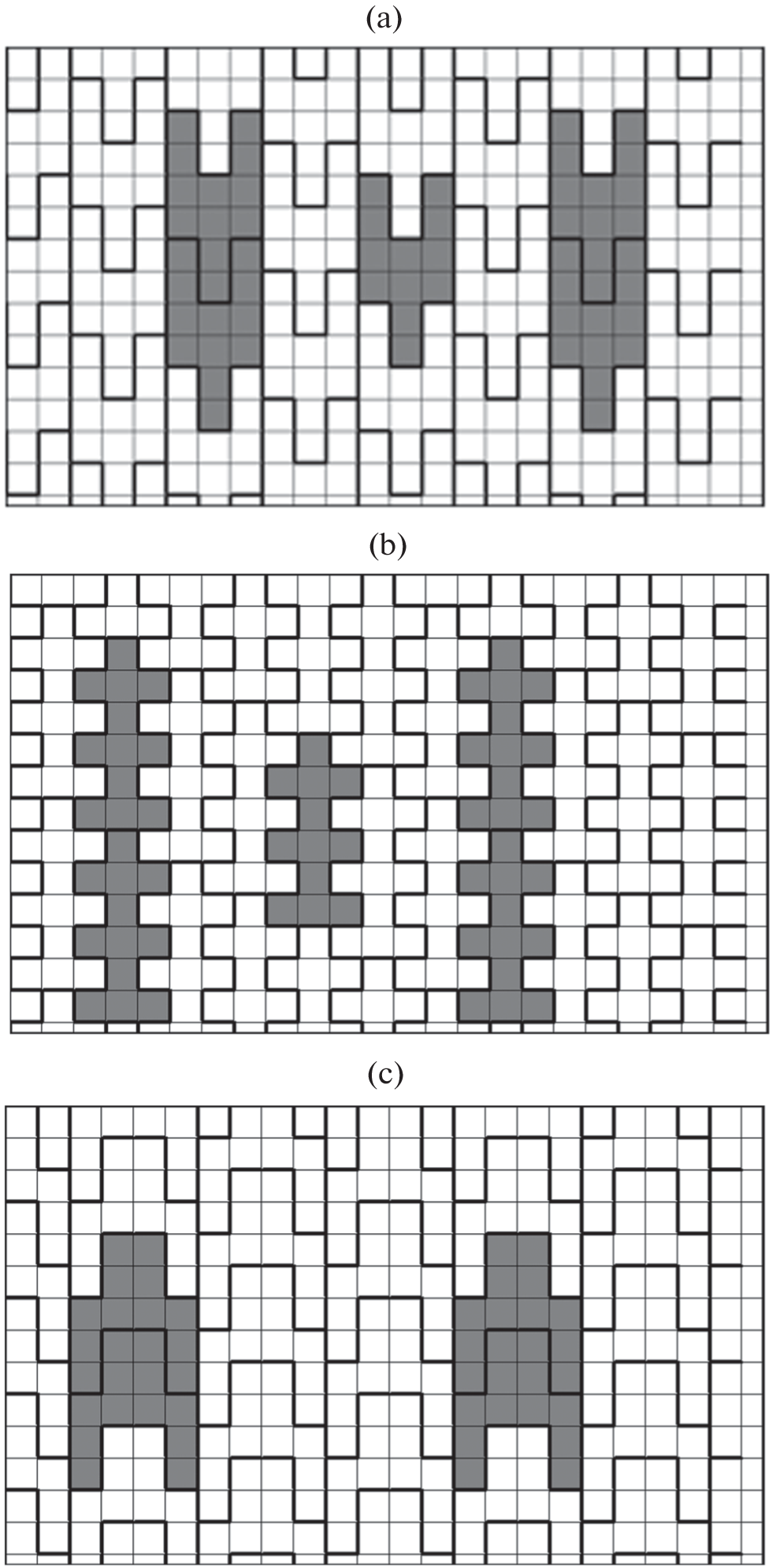 Structural Classes of Lattice Partitions of a Plane into Dodecominos