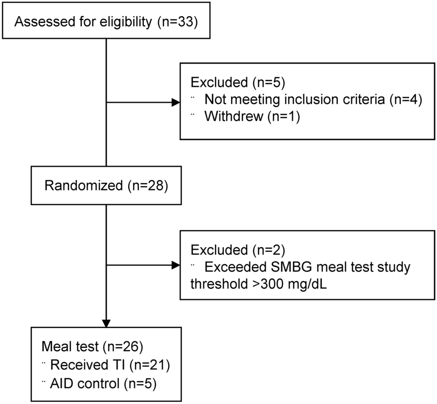 Safety and Efficacy of Inhaled Technosphere Insulin in the Postprandial Period With Modified Initial Dose Conversion