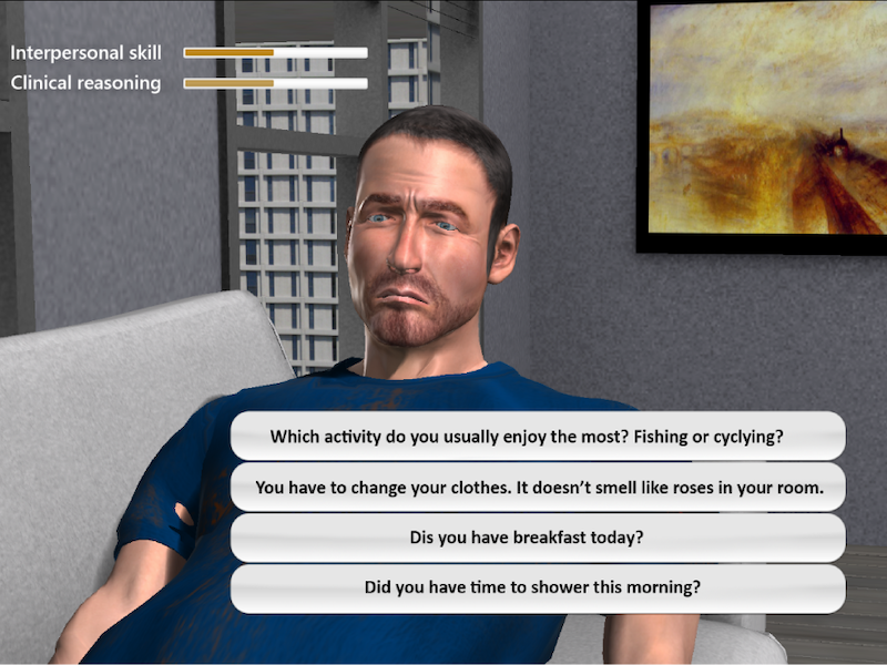 Effectiveness of a Web-Based Virtual Simulation to Train Nursing Students in Suicide Risk Assessment: Randomized Controlled Investigation