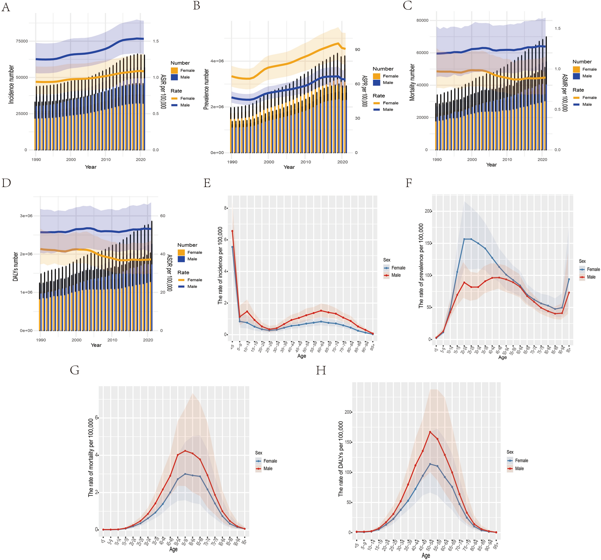 The Global, regional, and national burden of type 1 diabetes mellitus-related chronic kidney disease, 1990–2021: Insights from the global burden of disease study 2021 and projections to 2050