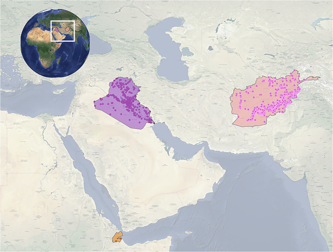 Exposures to combustion sources near military operations in Iraq and Afghanistan using satellite observations