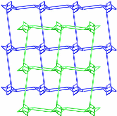 A new three‐dimensional twofold interpenetrated cadmium(II) metal–organic framework: synthesis, structure and photoluminescence properties