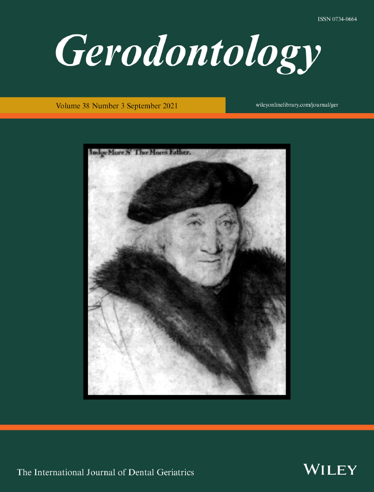 Masticatory movements and food textures in older patients with eating difficulties