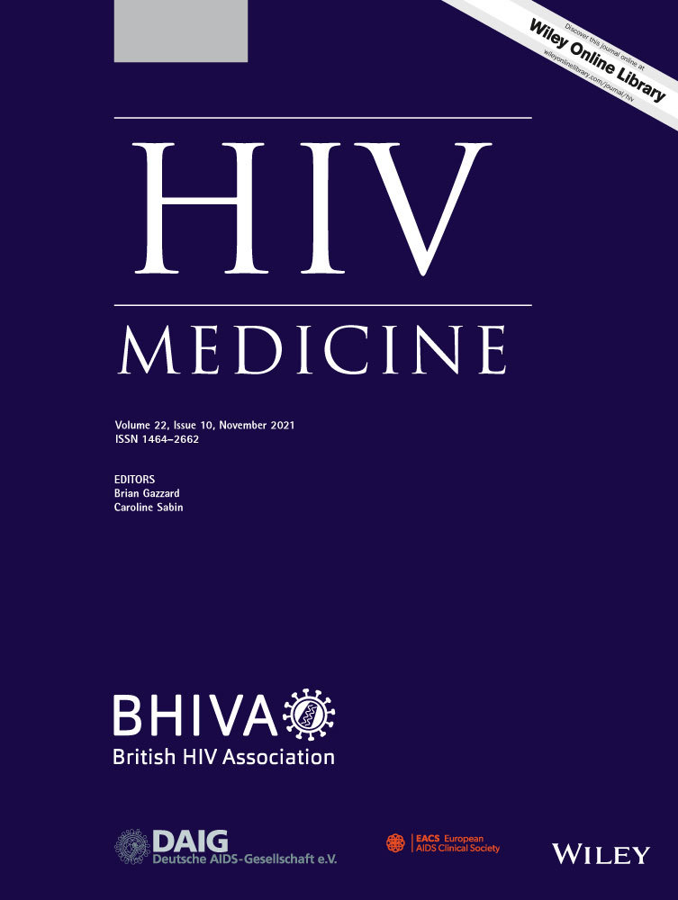 What problems associated with ageing are seen in a specialist service for older people living with HIV?