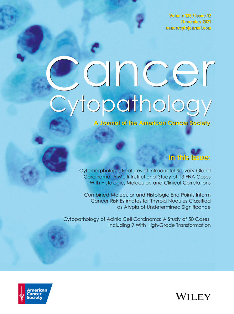 Utility of the Milan System for Reporting Salivary Gland Cytology, with focus on the incidence and histologic correlates of atypia of undetermined significance (AUS) and salivary gland neoplasm of uncertain malignant potential (SUMP): A 3‐year institutional experience