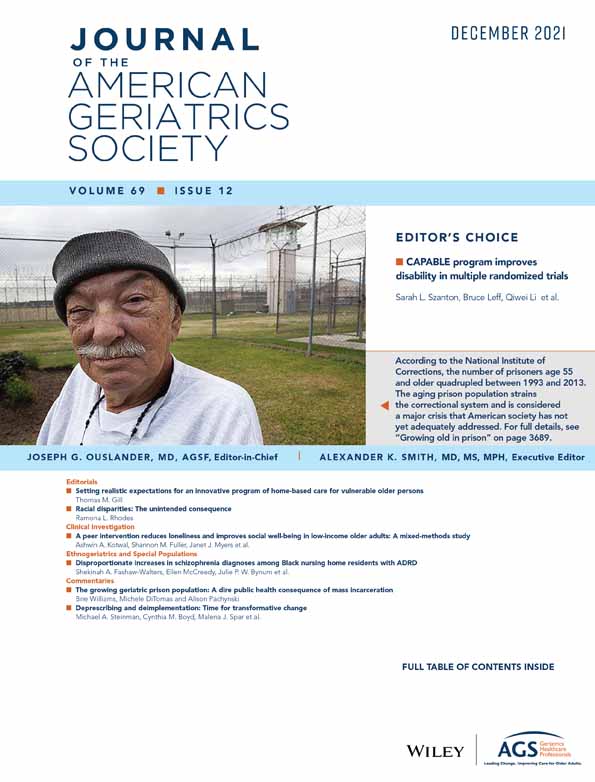 Geriatric conditions do not predict stroke or bleeding in long‐term care residents with atrial fibrillation