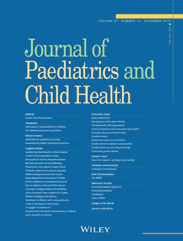 Hand sanitiser‐associated ocular chemical injury in children