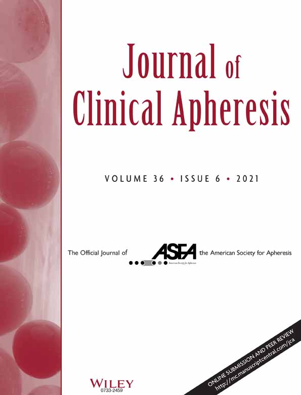 Comparison of centrifugal and membrane filtration modalities on therapeutic plasma exchange