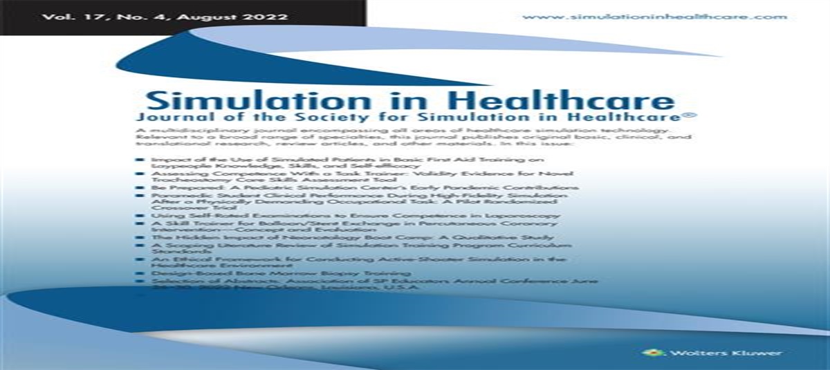 Selection of Abstracts: Association of SP Educators Annual Conference June 26-30, 2022 New Orleans, Louisiana, U.S.A.