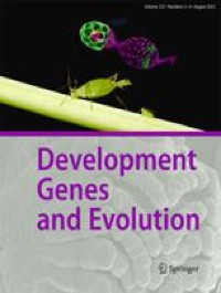 Early embryonic development of Johnston’s organ in the antenna of the desert locust Schistocerca gregaria