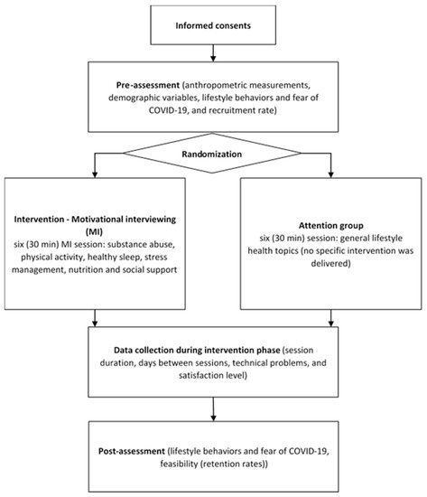 Healthcare, Vol. 11, Pages 91: Virtual Behavioral Intervention to Promote Healthy Lifestyle Behaviors: A Feasibility RCT during COVID-19 Pandemic