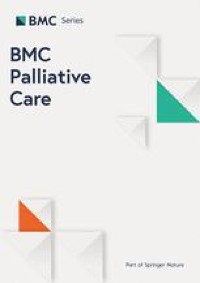 The responsibility to quench thirst by providing drinks when a relative is dying spouses’ experience in specialist palliative home care